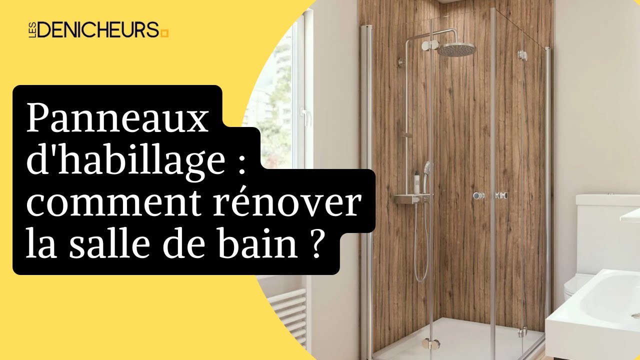 🚿 Panneaux d'habillage pour rénover la salle de bain : Astuces à savoir !  🛁 🧖‍♀️
