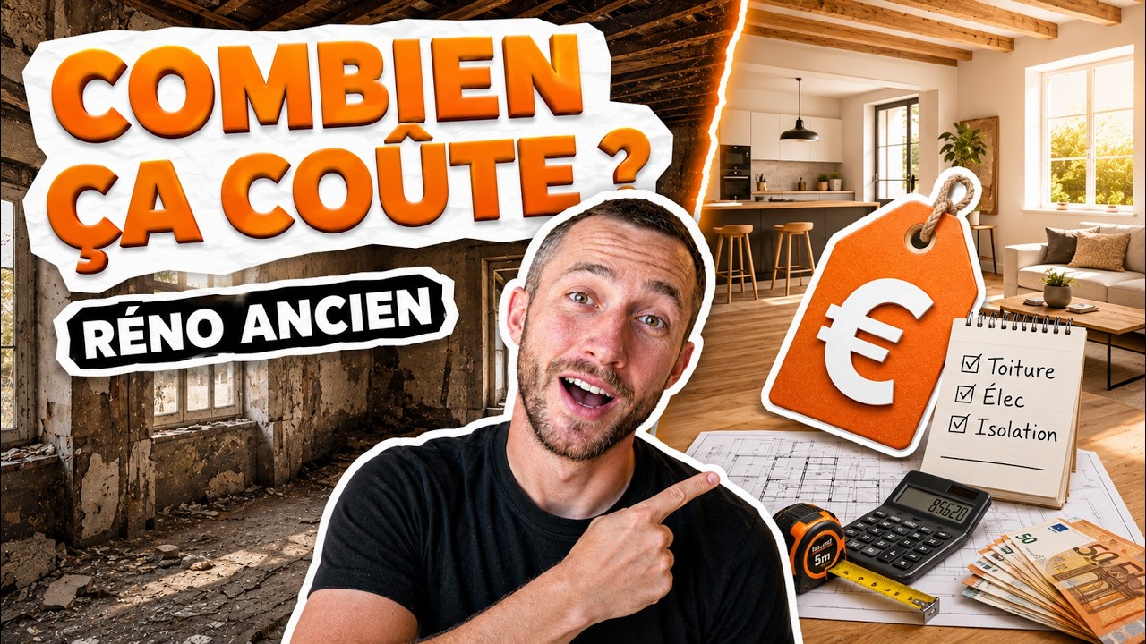 Combien coûte une rénovation de maison ancienne ? Les vrais prix 2026