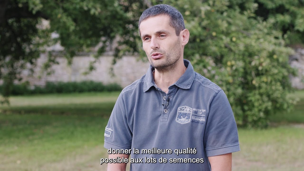 Julien, producteur de semences bio