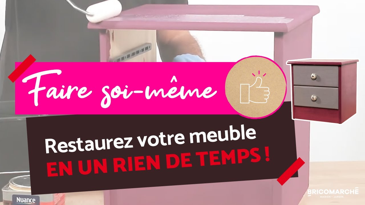 Comment restaurer un meuble en bois ? I Bricomarché
