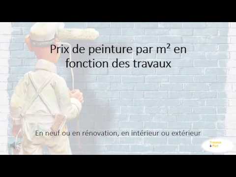 Prix de la peinture au m2 en fonction des travaux et conseils de préparation