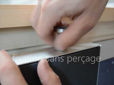 Vérins à vis sur cloison amovible Tisalia