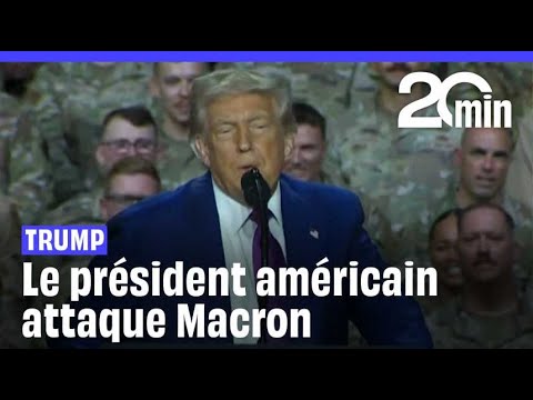 Donald Trump attaque Emmanuel Macron et la France dans son discours au Qatar