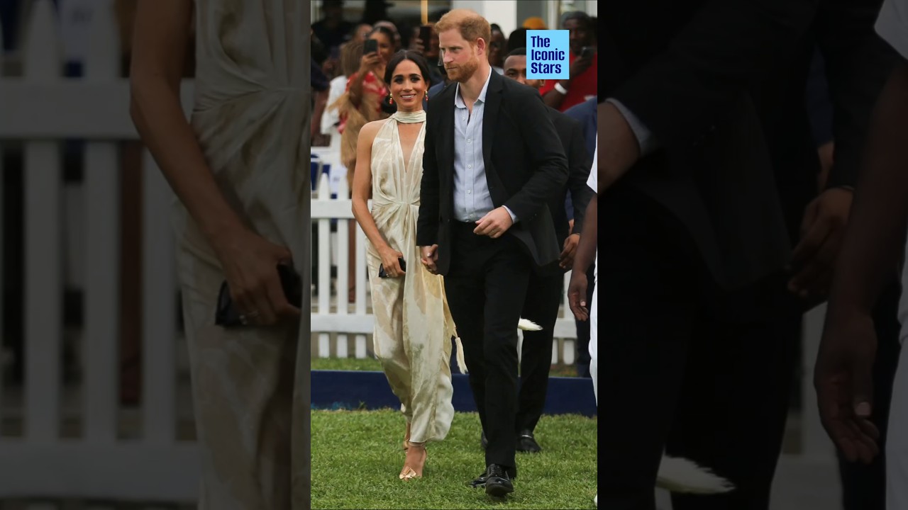 Meghan Markle with her husband Prince Harry 🤩 #meghanmarkle #princeharry