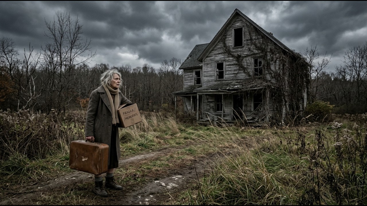 Expulsée à 70 ans, elle achète une maison en ruine pour 5 € : ce qu’elle en fait change tout !